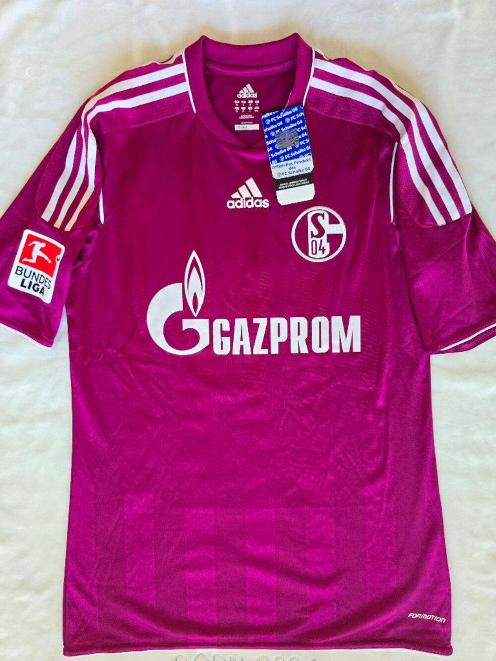 Adidas Climacool Schalke 04 2011-12 Third jersey Julian Draxler printing